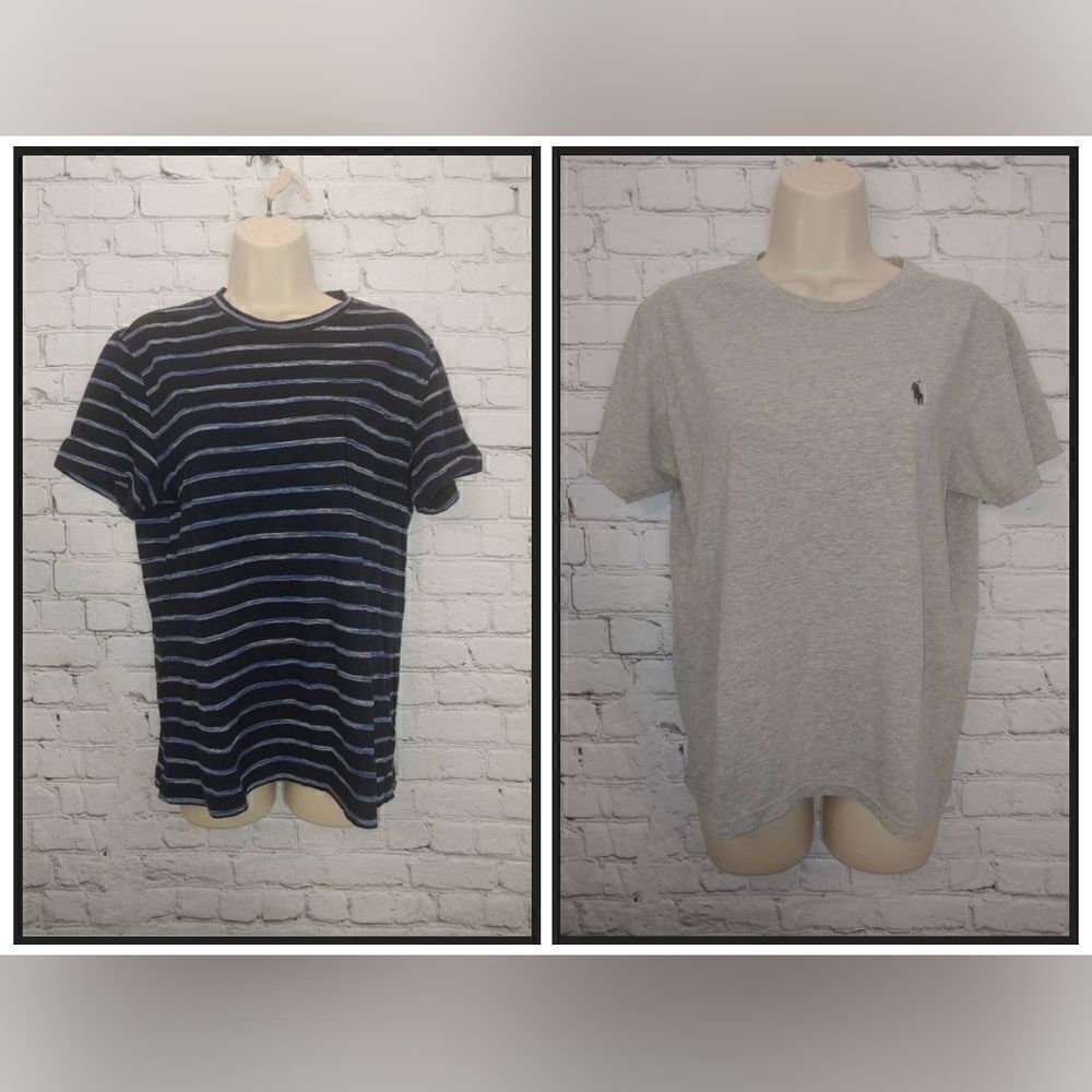 Lot Of 2 Polo/Gap Men's Size Medium T-shirts
